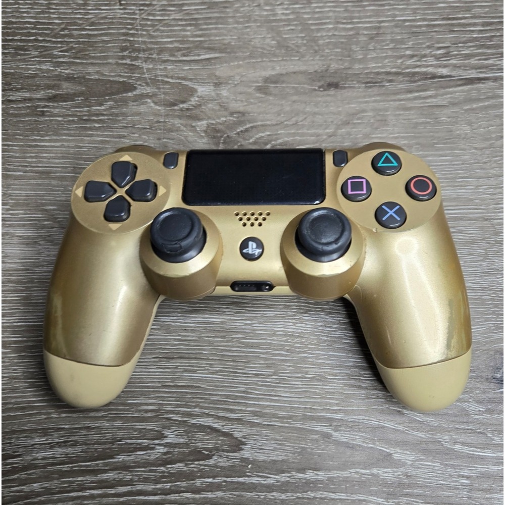 Sony PS4 DualShock 4 Wireless Controller Gold Edition OEM Tested Works